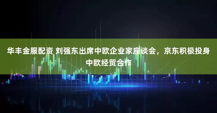 华丰金服配资 刘强东出席中欧企业家座谈会，京东积极投身中欧经贸合作